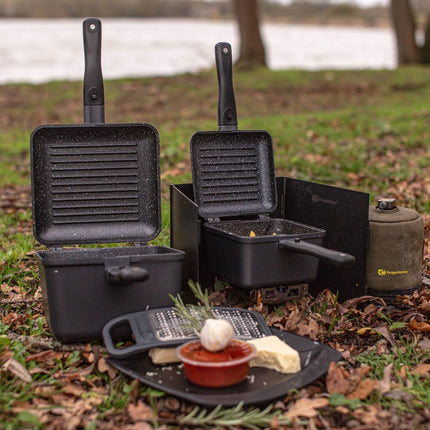 RidgeMonkey Connect Deep Pan & Griddle XL Granite Edition