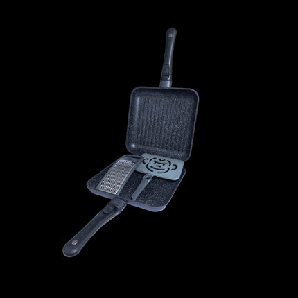 RidgeMonkey Connect Pan & Griddle XXL Granite Edition
