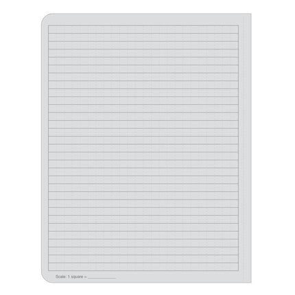 Large Bound Book 15 X 20 cm - Gray