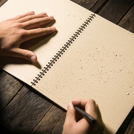 Maxi Side Spiral Notebook 22 X 28cm - Tan