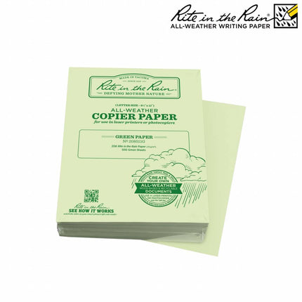 Watervast a4 papier 500 vel - groen