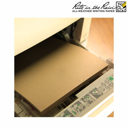 Watervast a4 papier 500 vel - Bruin