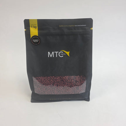 Hi-Attract Pellet 1Kg  4mm - Strawberry Big Fish