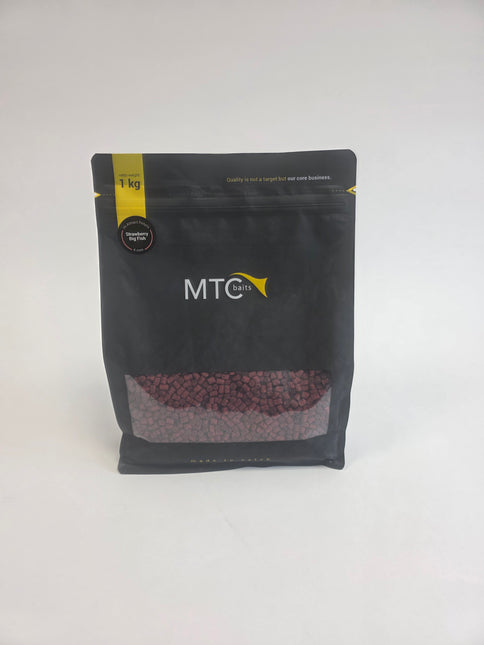 Hi-Attract Pellet 1Kg  4mm - Strawberry Big Fish