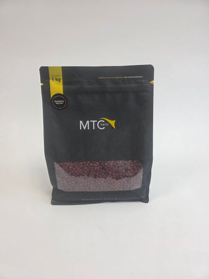 Hi-Attract Pellet 1Kg  4mm - Strawberry Big Fish