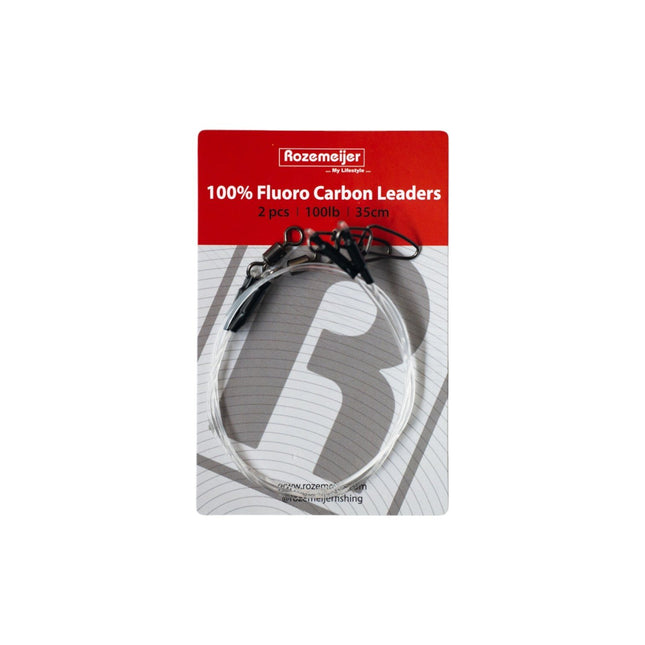 Rozemeijer 100% Fluoro Carbon Leaders 35cm 2pcs