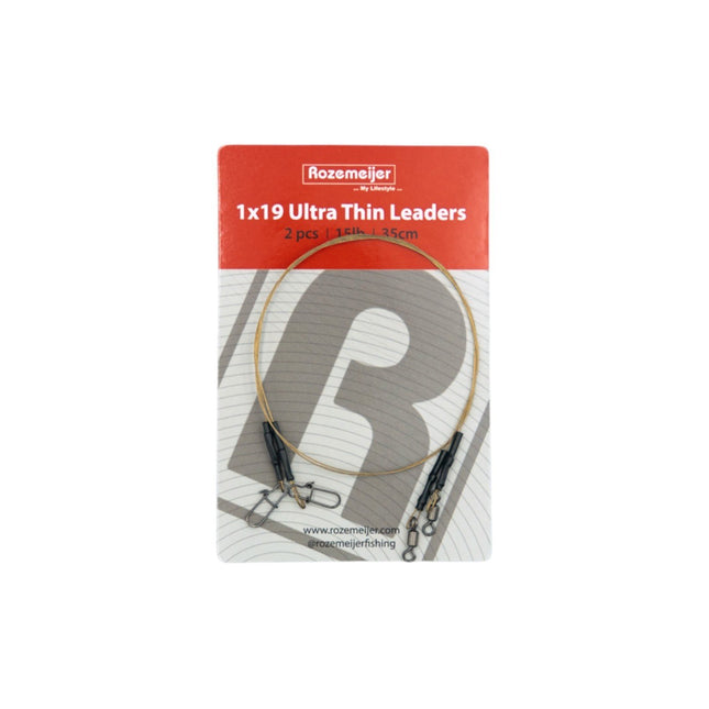 Rozemeijer 1x19 Ultra Thin Leaders 35cm 2pcs