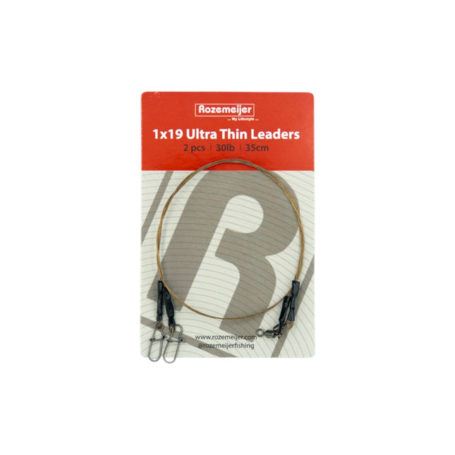 Rozemeijer 1x19 Ultra Thin Leaders 35cm 2pcs