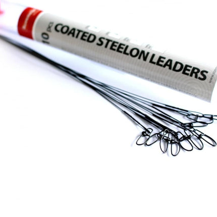 Rozemeijer Coated Steelon Leaders 20lb 30cm 10pcs