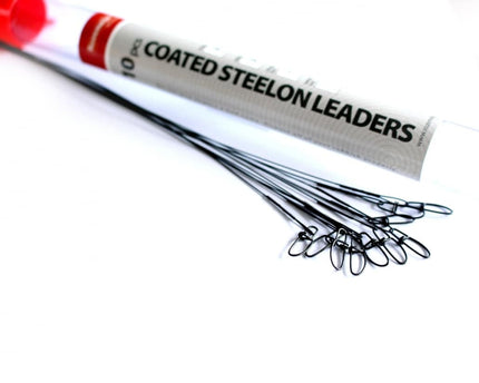 Rozemeijer Coated Steelon Leaders 20lb 30cm 10pcs