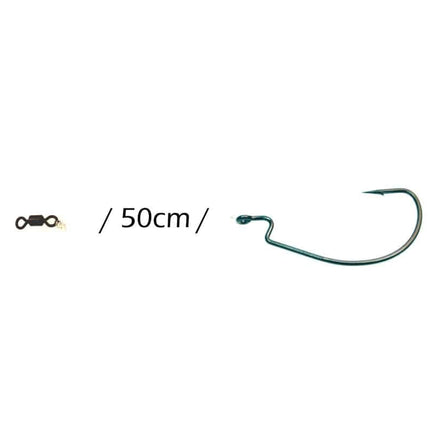 Rozemeijer Fluoro Carbon Offset Rigs 50cm 2pcs