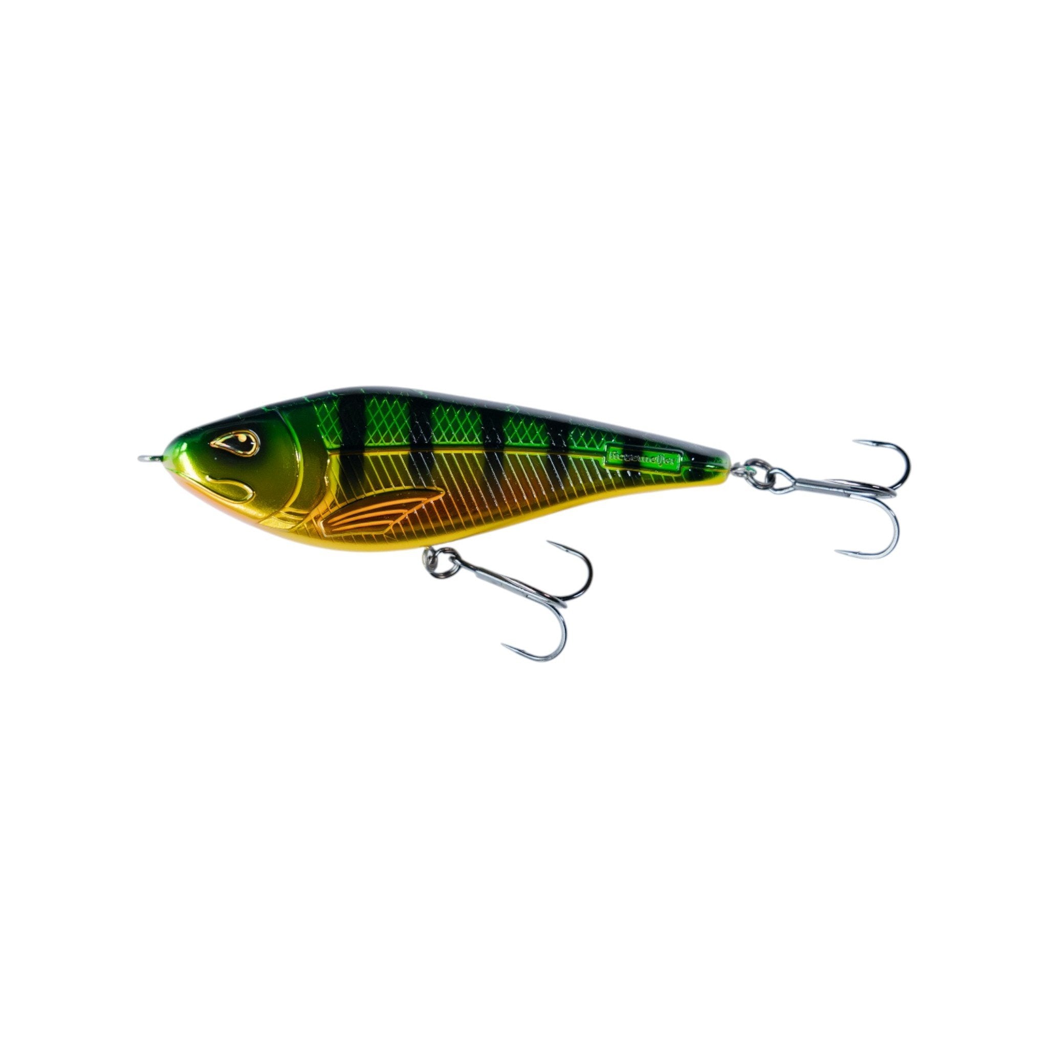 Pike Glide 12cm 41g Chrome Perch #1 BKK