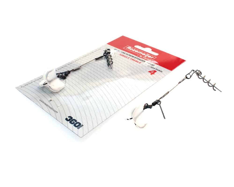 Rozemeijer Shallow Screw Stinger 10cm single treble #4 2pcs