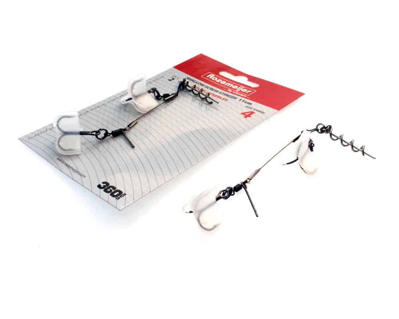 Rozemeijer Shallow Screw Stinger 11cm double trebles #4 2pcs