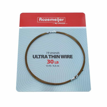 Rozemeijer Ultra Thin Wire 1x19 15ft/4,5m