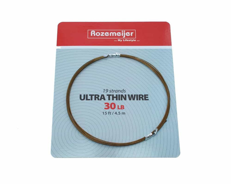 Rozemeijer Ultra Thin Wire 1x19 15ft/4,5m