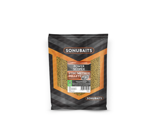 Stiki Method Pellets 650 gram - Power Scopex - 4mm