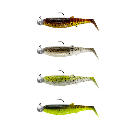 Savage Gear Cannibal Shad 10CM 9G CW MIX 4P4 PCS 77184