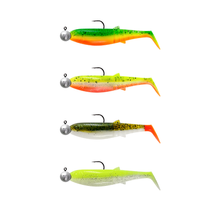 Savage Gear Cannibal Shad 12.5CM 20G CW MIX 4P4 PCS 77186