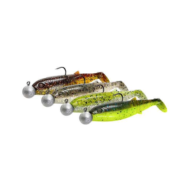 Savage Gear Cannibal Shad 8CM 5G CW MIX 4P4 PCS 77182