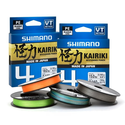 Shimano Kairiki 4 150m - Mantis Green