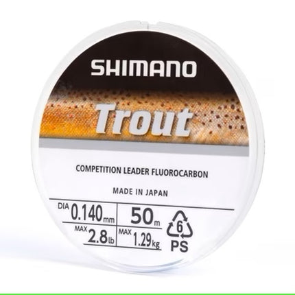 Shimano Lijn Trout Competition Fluorocarbon