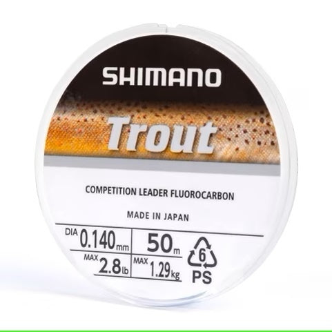 Shimano Lijn Trout Competition Fluorocarbon