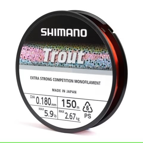 Shimano Lijn Trout Competition Mono Red