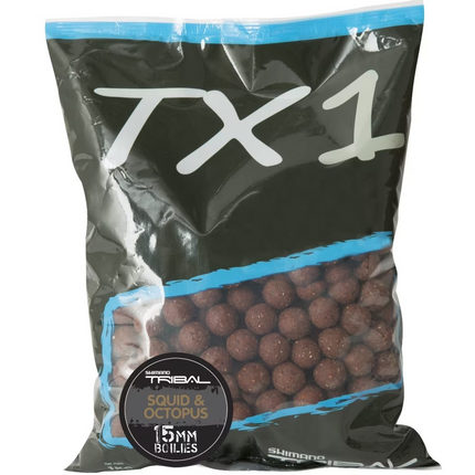 Shimano TX1  Squid & Octopus Boilies 1kg