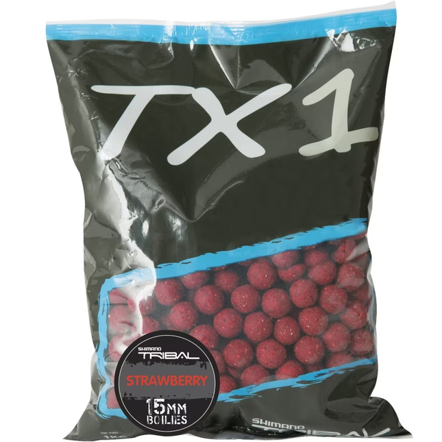 Shimano TX1  Strawberry Boilies 1kg