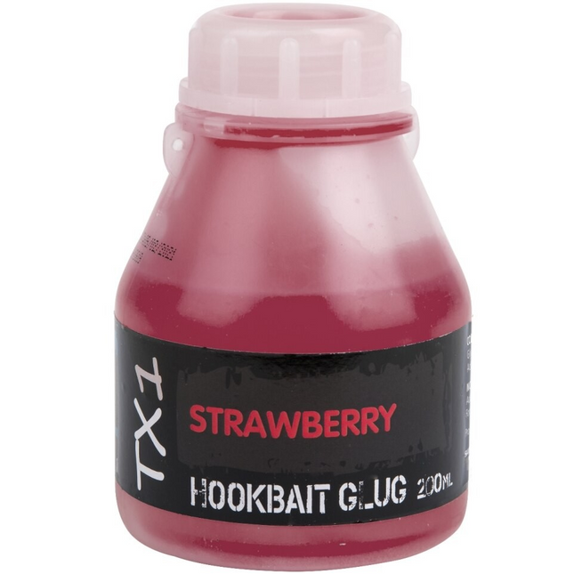 Shimano TX1 Strawberry Hookbait Glug 200ml