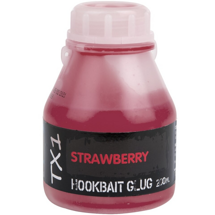 Shimano TX1 Strawberry Hookbait Glug 200ml