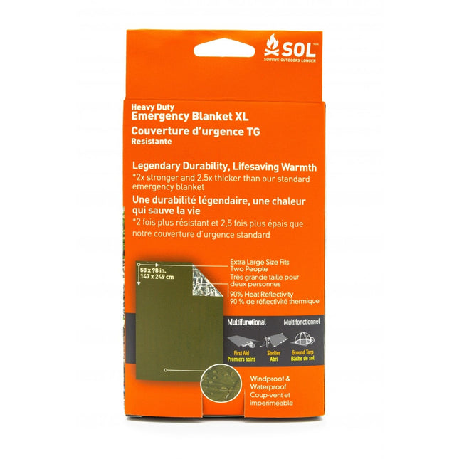 Heavy Duty Emergency Blanket  XL - OD