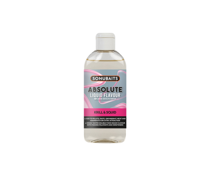 Sonubaits Absolute Liquid Flavour 200ml - Krill & Squid