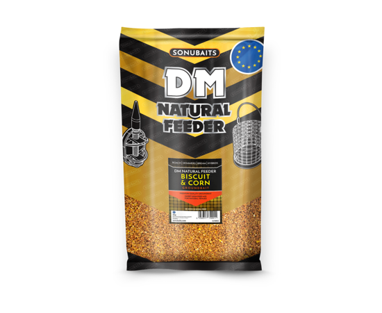 Sonubaits DM Natural Feeder 1kg - Biscuit & Corn