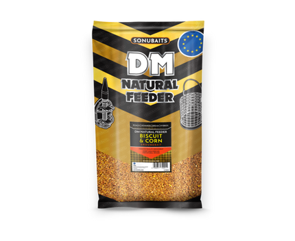 Sonubaits DM Natural Feeder 1kg - Biscuit & Corn