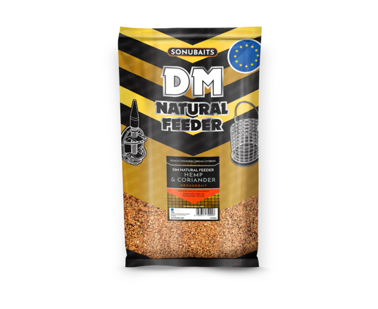 Sonubaits DM Natural Feeder 1kg - Hemp & Coriander