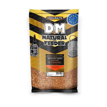 Sonubaits DM Natural Feeder 1kg - Hemp & Fennel