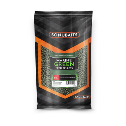 Sonubaits Marine Green Feed Pellets 900g