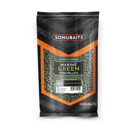 Sonubaits Marine Green Feed Pellets 900g