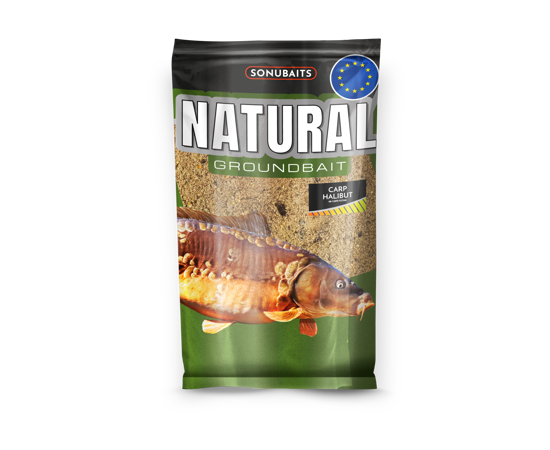 Sonubaits Natural Groundbait Carp Halibut 1kg