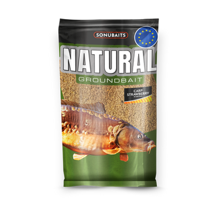 Sonubaits Natural Groundbait Carp Strawberry 1kg