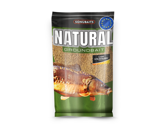 Sonubaits Natural Groundbait Carp Strawberry 1kg