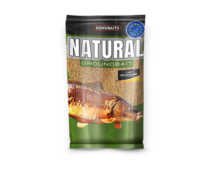 Sonubaits Natural Groundbait Carp Strawberry 1kg