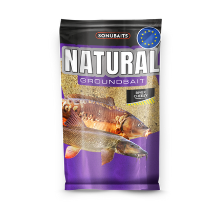 Sonubaits Natural Groundbait River Cheesy 1kg
