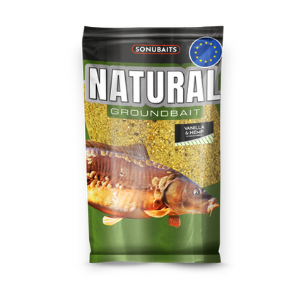 Sonubaits Natural Groundbait Vanilla & Hemp 1kg
