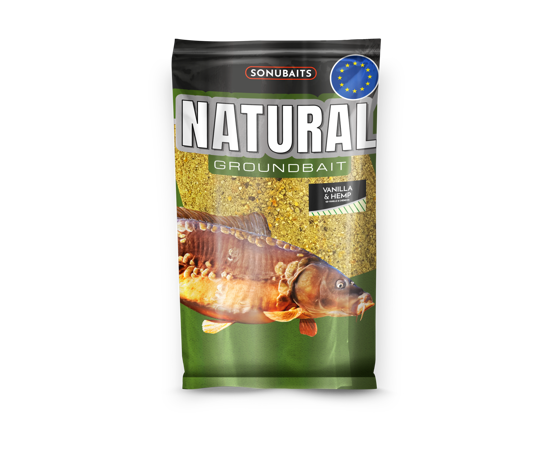Sonubaits Natural Groundbait Vanilla & Hemp 1kg