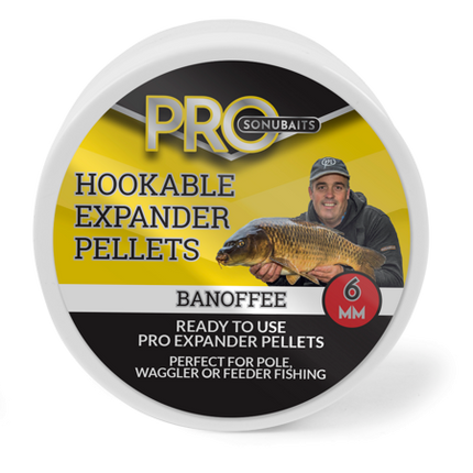 Sonubaits Pro Hookable Expander Pellets Banoffee