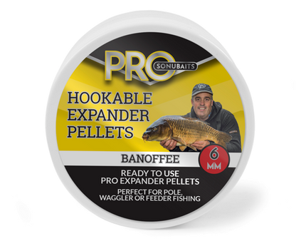 Sonubaits Pro Hookable Expander Pellets Banoffee