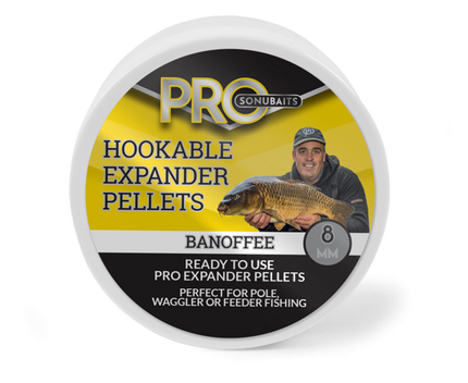 Sonubaits Pro Hookable Expander Pellets Banoffee